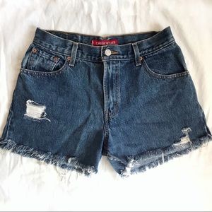 Vintage Levi’s Cutoffs Handcrafted